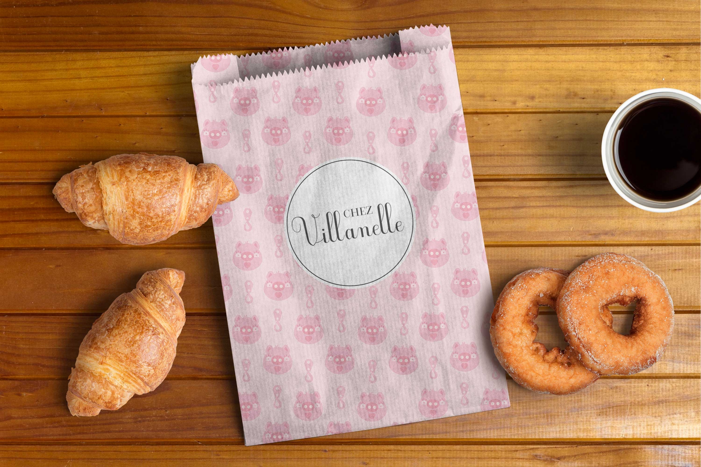 Chez Villanelle packaging design