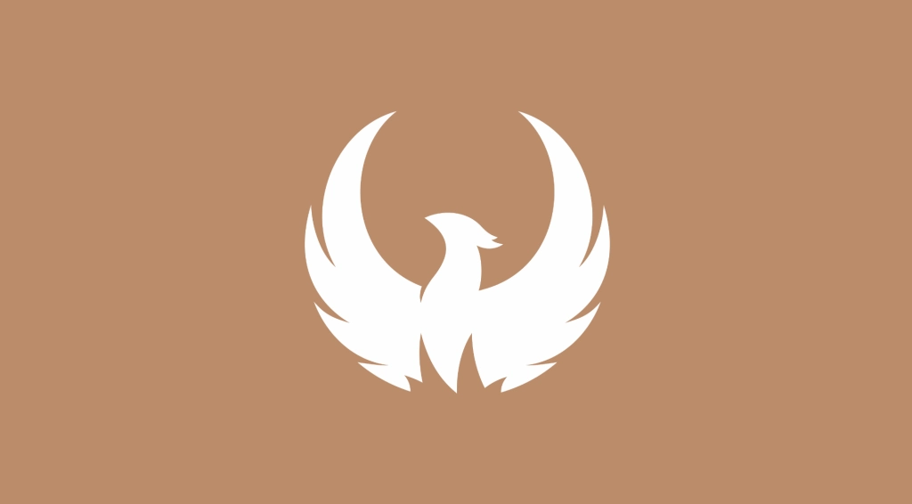 People's Theatre logo design by JUMP - Phoenix illustration